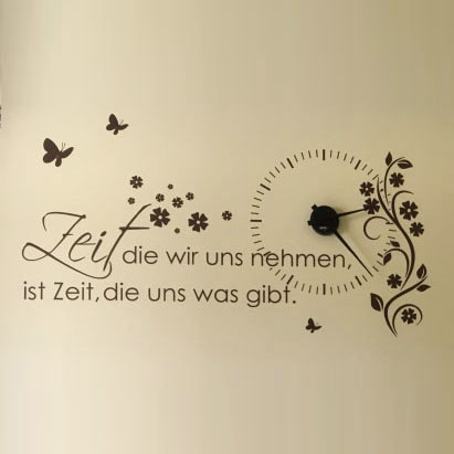 Zeit, die wir uns nehmen, ist Zeit, die uns was gibt.